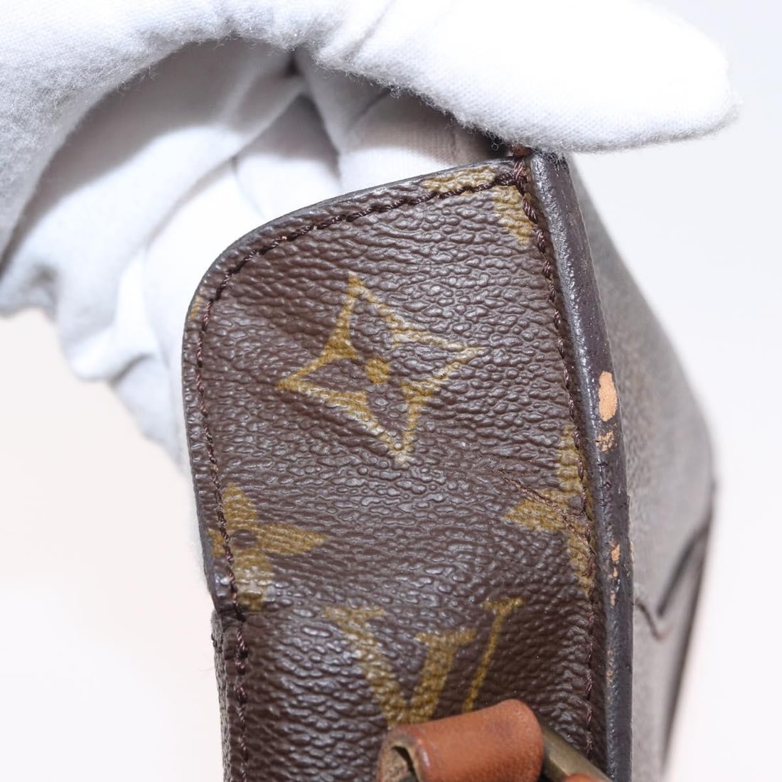 LOUIS VUITTON Monogram Saint Cloud PM Shoulder Bag M51244 Auth - 11