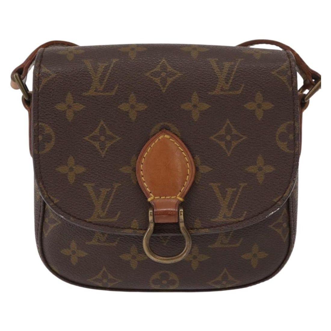 LOUIS VUITTON Monogram Saint Cloud PM Shoulder Bag M51244 Auth - 13