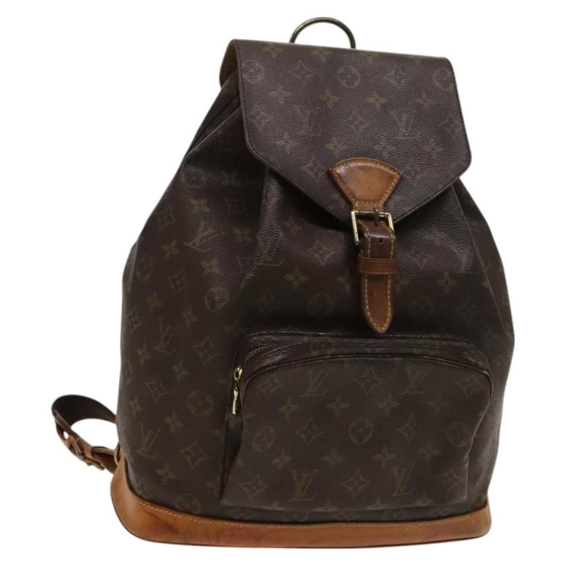 Louis Vuitton Montsouris GM Monogram Canvas Backpack M51135: Louis Vuitton Montsouris GM Monogram Canvas Backpack M51135 This Louis Vuitton Monogram Montsouris GM Backpack, model M51135, is crafted from signature monogram canvas and was made in France. The bag 