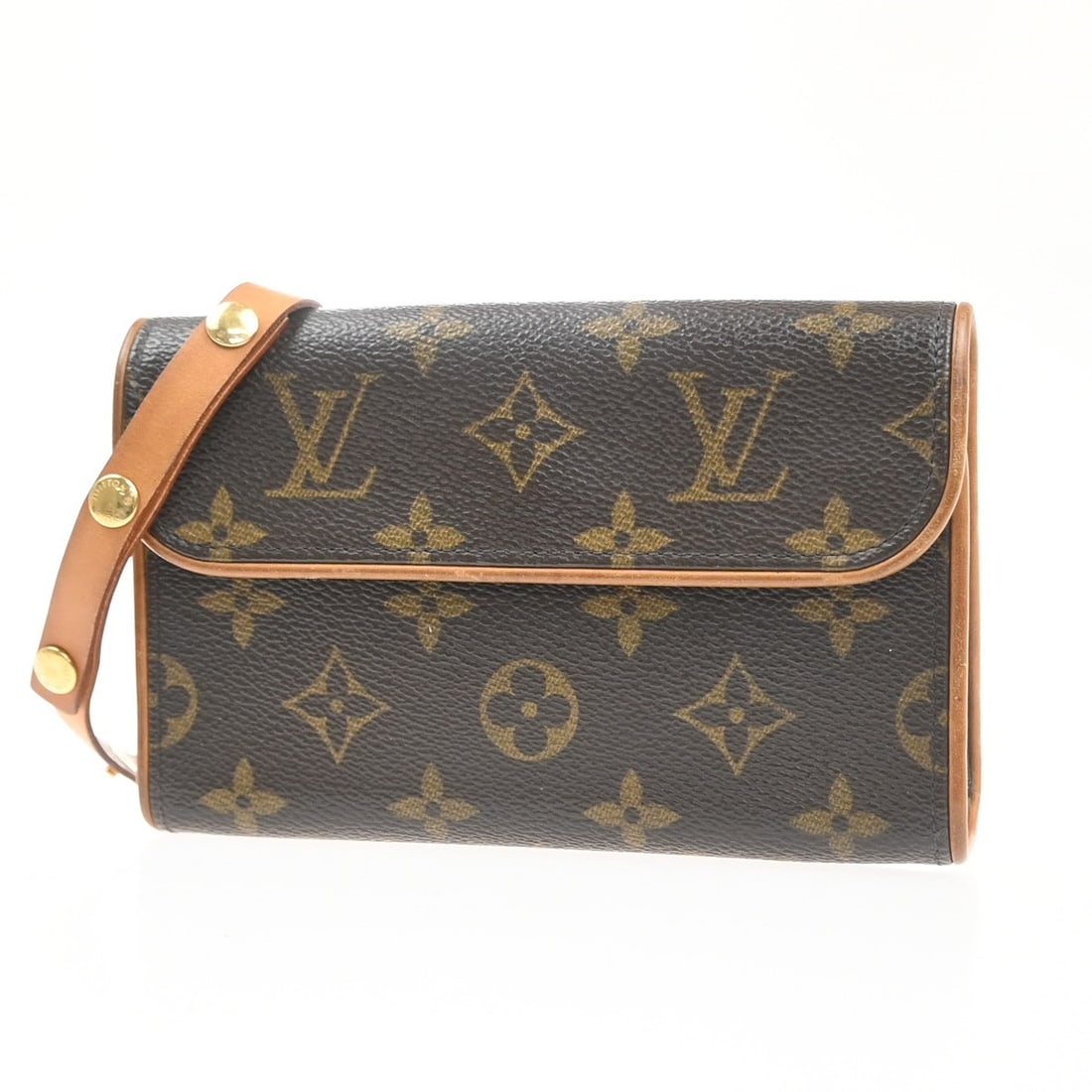 Louis Vuitton Florentine Monogram Canvas Waist Pouch: Louis Vuitton Florentine Monogram Canvas Waist Pouch This Louis Vuitton Florentine Waist Bag features the iconic Monogram Canvas in brown. Designed for women, it is crafted in France and offers a
