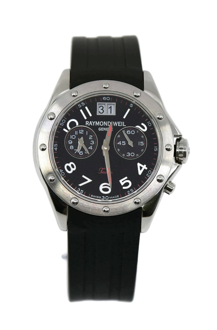 Raymond Weil Tango 39mm Stainless Steel Quartz Watch Ref 4795 with Box and Papers (1 of 6)