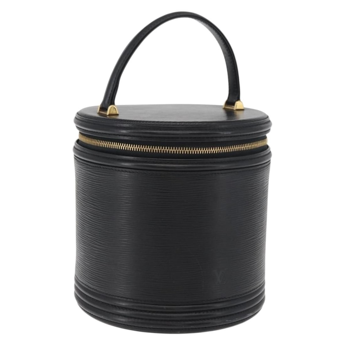 Louis Vuitton Epi Leather Cannes Black Handbag M48032: Louis Vuitton Epi Leather Cannes Black Handbag M48032 This Louis Vuitton Epi Cannes Hand Bag in black features the iconic Epi leather construction, known for its durability and distinctive textured fi