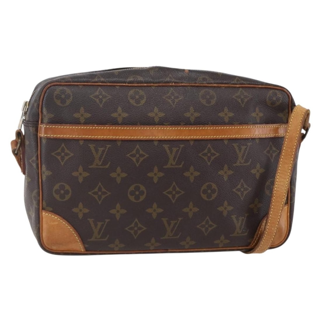LOUIS VUITTON Monogram Trocadero 30 Shoulder Bag M51272 Auth (1 of 18)
