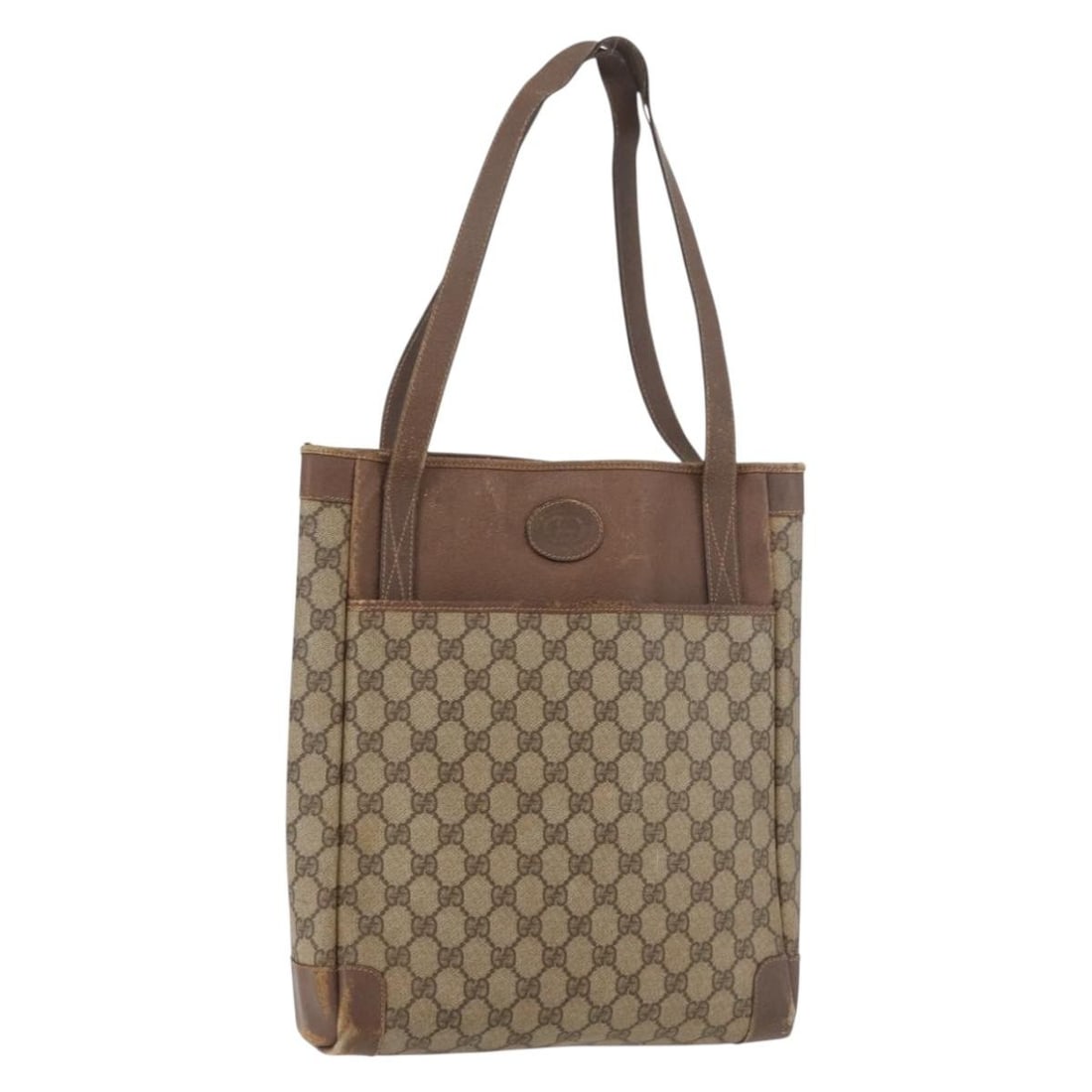 Gucci GG Supreme beige gold tote 002 123 0035: Gucci GG Supreme beige gold tote 002 123 0035 This GUCCI GG Supreme tote bag is crafted from beige and gold PVC leather with GG canvas accents. Designed for women, it features a spacious interior and 