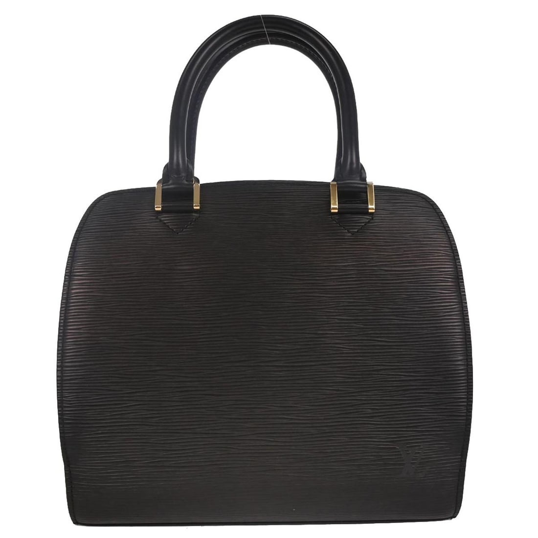 Louis Vuitton Black Epi Pont Neuf Handbag M52052 Casual Satchel: Louis Vuitton Black Epi Pont Neuf Handbag M52052 Casual Satchel Introducing the Louis Vuitton Black Epi Pont Neuf Handbag, a perfect blend of style and functionality. Crafted from luxurious Epi leathe