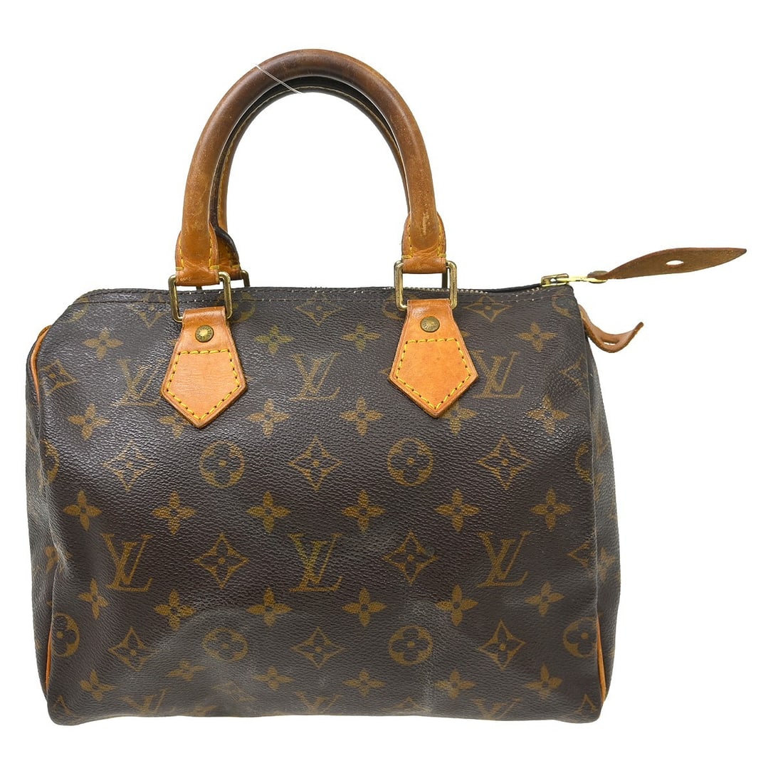 Louis Vuitton Speedy 25 Monogram Brown Duffle Handbag (1 of 17)
