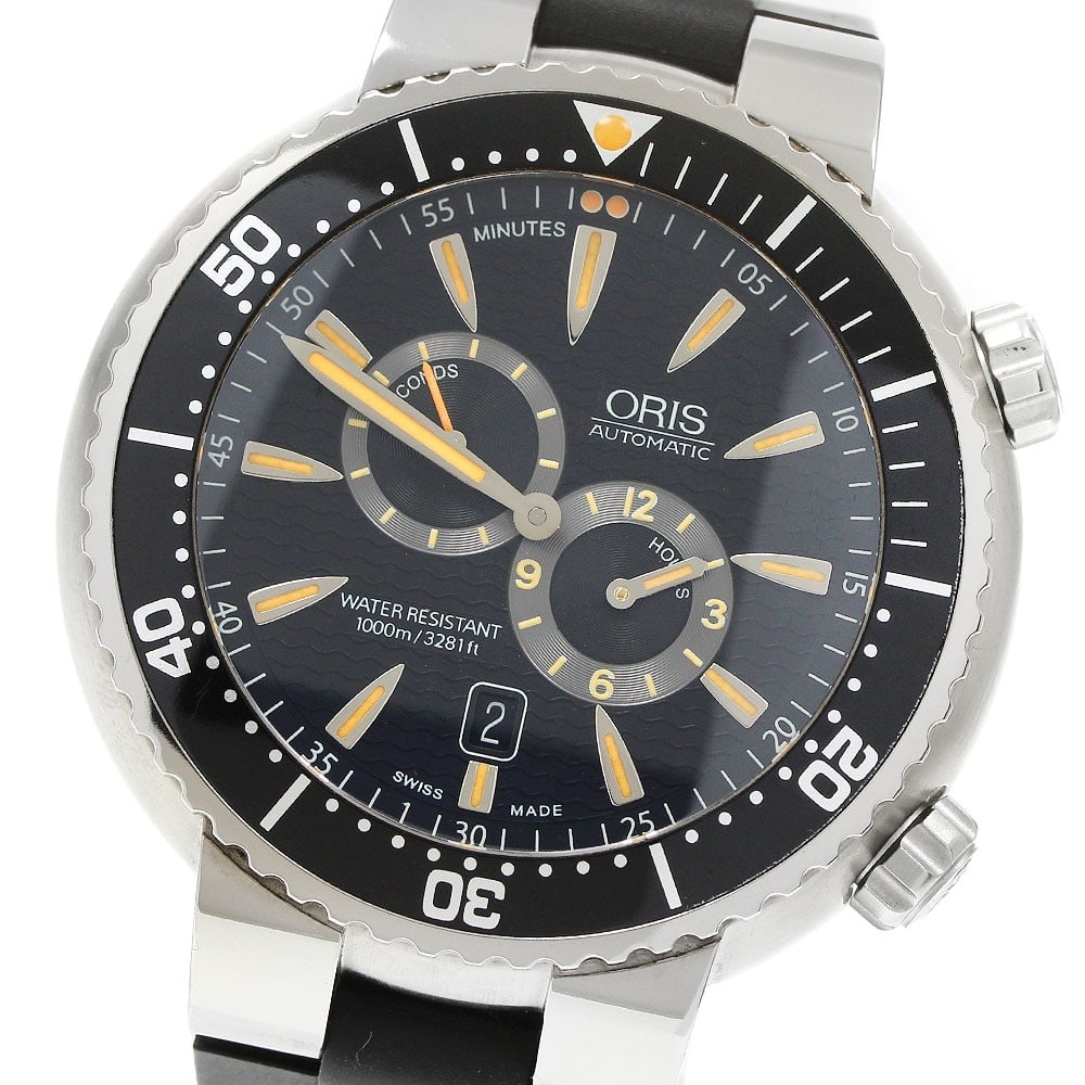 ORIS Diver's Regulator Date Titanium Automatic Men's Watch 7610 (1 of 6)