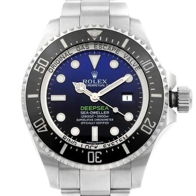 Rolex James Cameron Deepsea 44mm Steel Automatic Watch 116660: Rolex James Cameron Deepsea 44mm Steel Automatic Watch 116660 This is a pre-owned Rolex Sea-Dweller Deepsea James Cameron watch, model 116660. The watch features a 44mm steel case and is offered in go