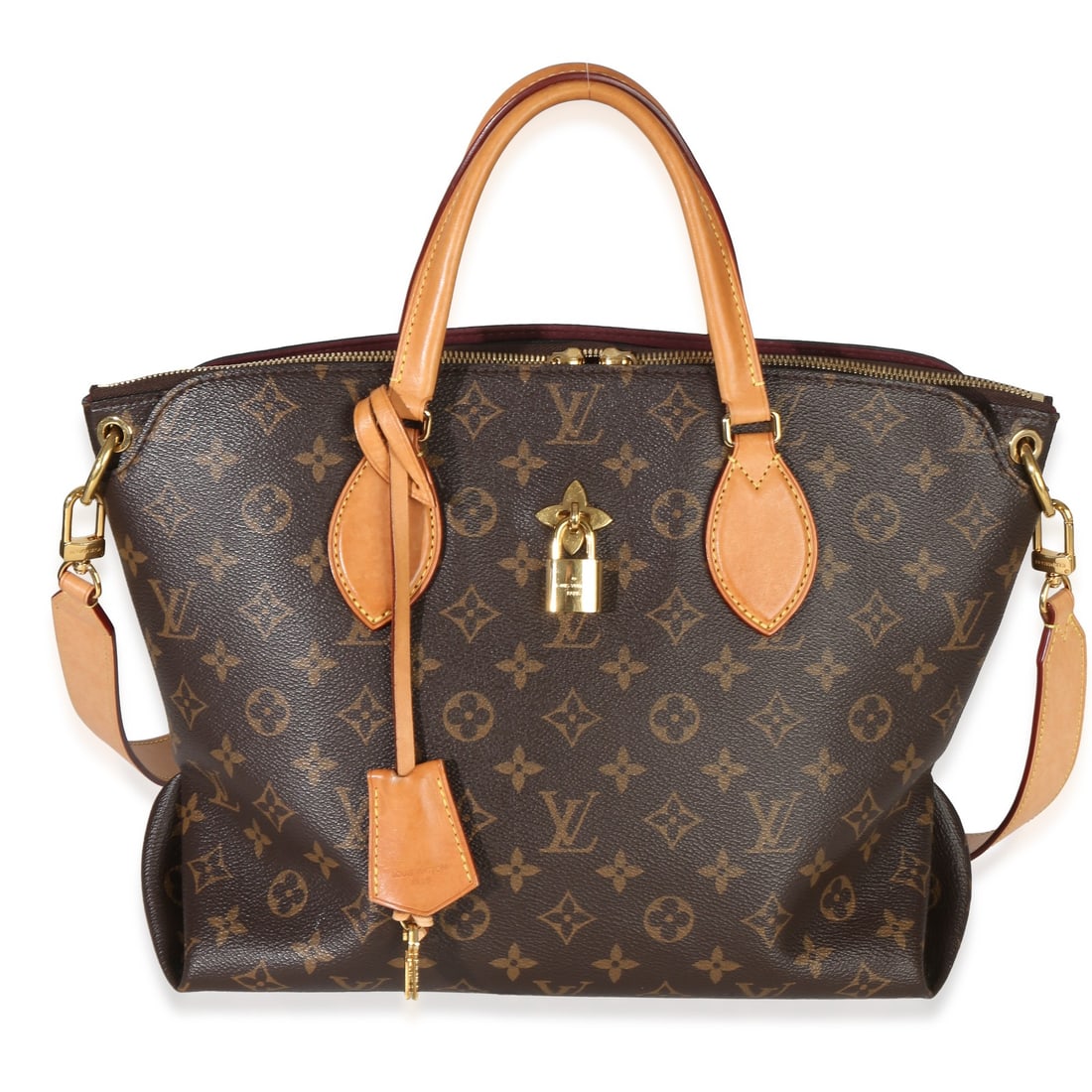 Louis Vuitton Flower Zipped Tote MM Monogram Canvas Shoulder Bag: Louis Vuitton Flower Zipped Tote MM Monogram Canvas Shoulder Bag This Louis Vuitton Monogram Canvas Flower Zipped Tote MM is a pre-owned luxury handbag crafted in France in 2018. Featuring the iconic 
