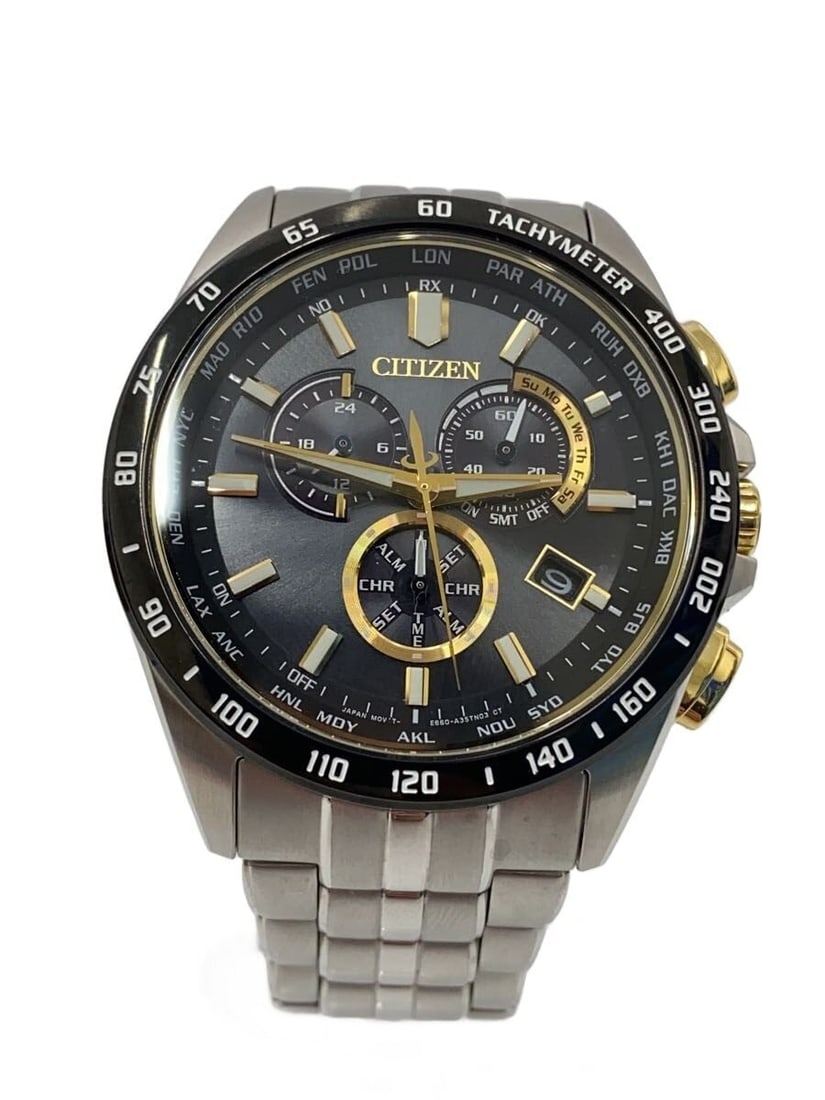 Citizen Eco-Drive Solar Men's Stainless Steel Wristwatch (1 of 7)