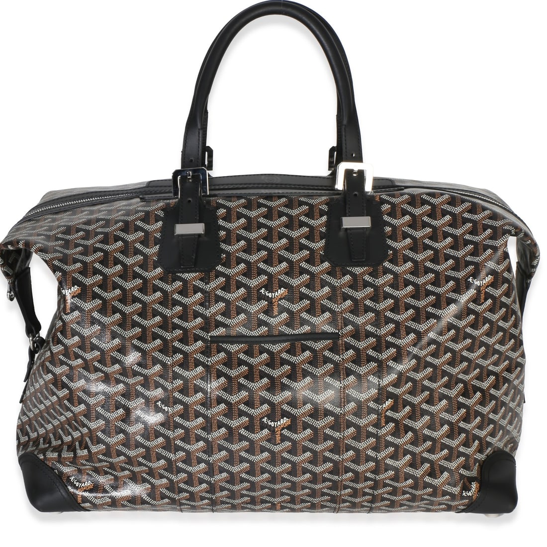 Goyard Boeing 45 black canvas duffle bag with dustbag lock key (1 of 8)