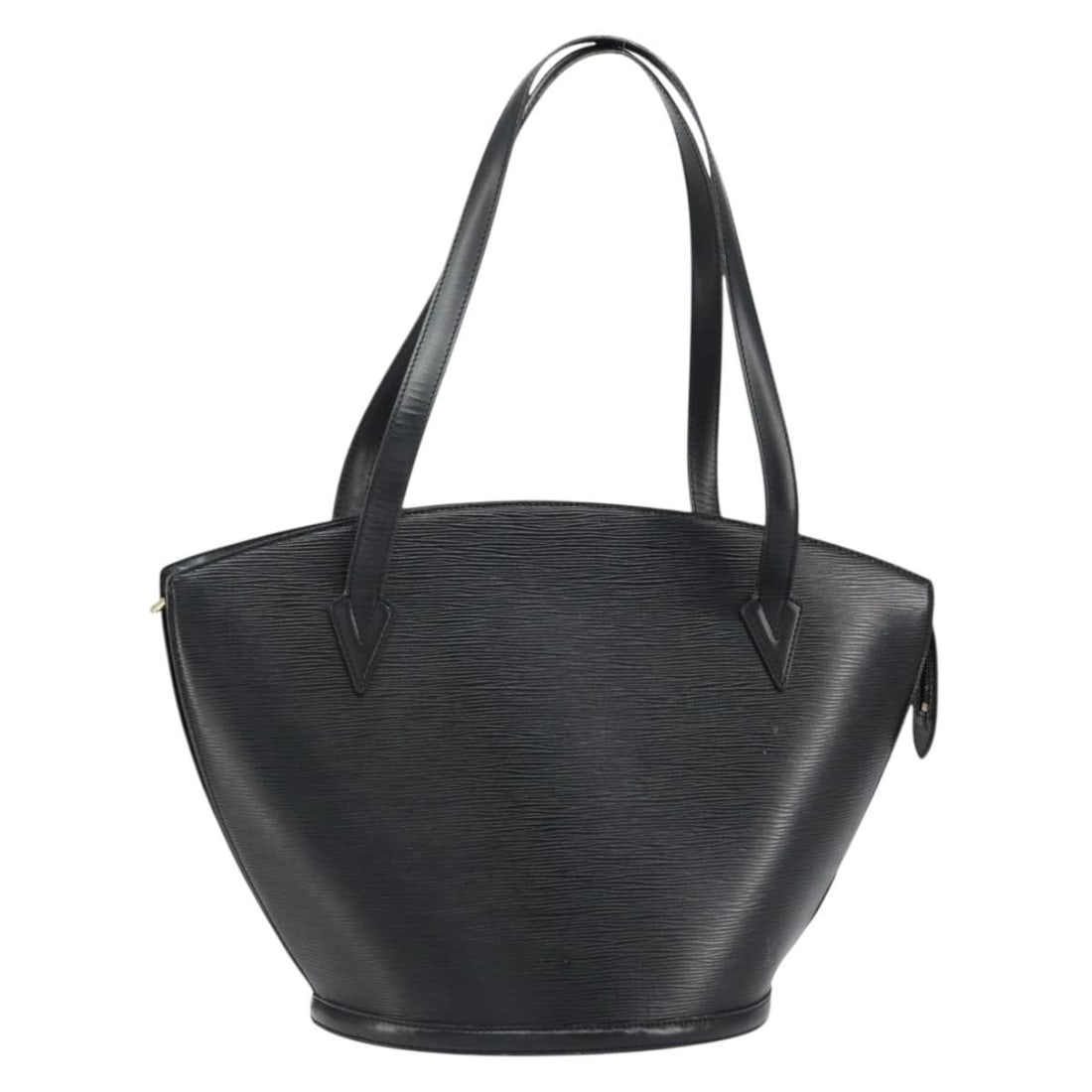 Louis Vuitton Epi Saint Jacques Shoulder Bag Black M52262 Authentic: Louis Vuitton Epi Saint Jacques Shoulder Bag Black M52262 Authentic This authentic Louis Vuitton Epi Saint Jacques Shopping Shoulder Bag is a stylish addition to any collection. Crafted in France from
