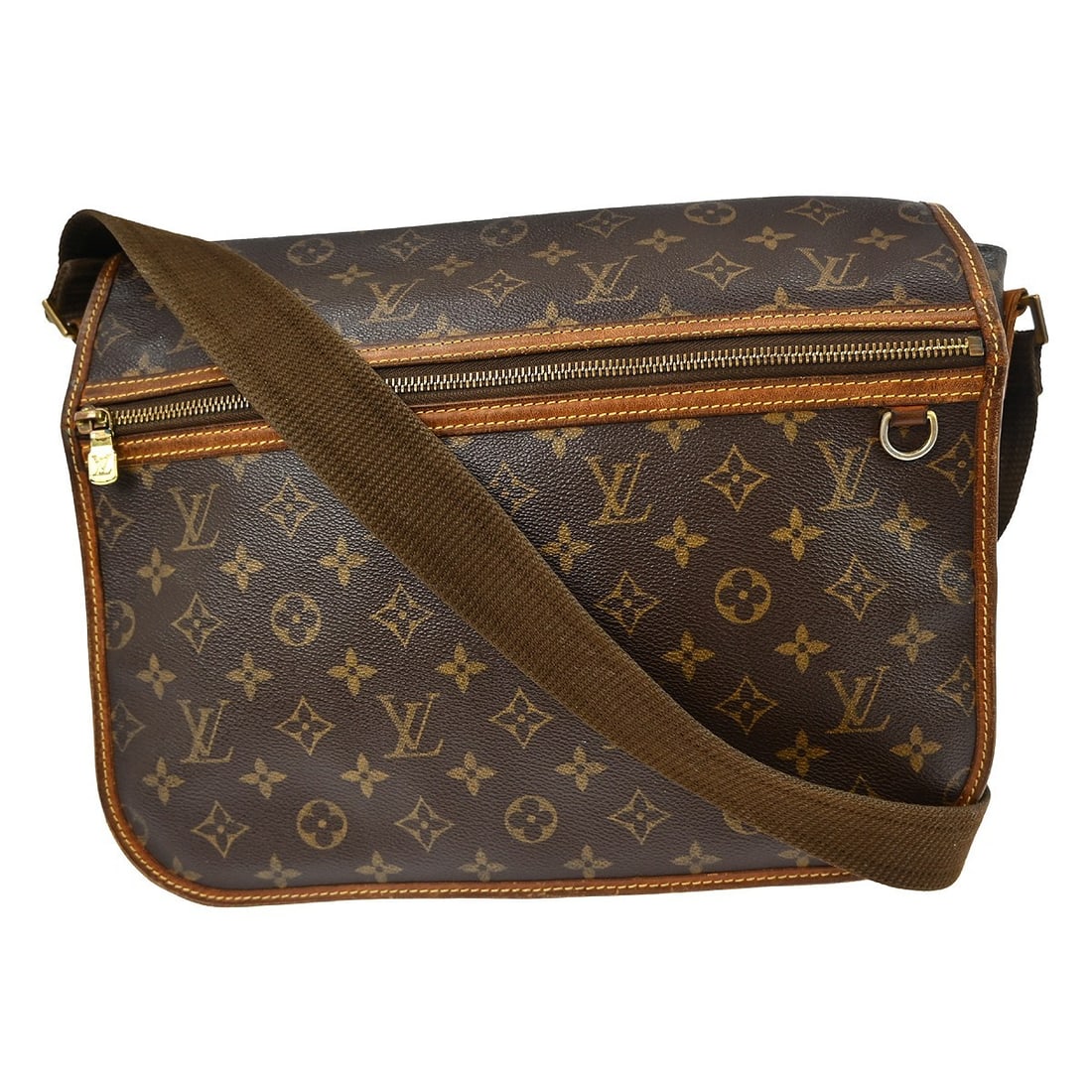 Louis Vuitton Bosphore GM Monogram Canvas Messenger Bag: Louis Vuitton Bosphore GM Monogram Canvas Messenger Bag This Louis Vuitton Bosphore GM Messenger Shoulder Bag features the iconic monogram canvas leather exterior with brown accents and a crossbody st