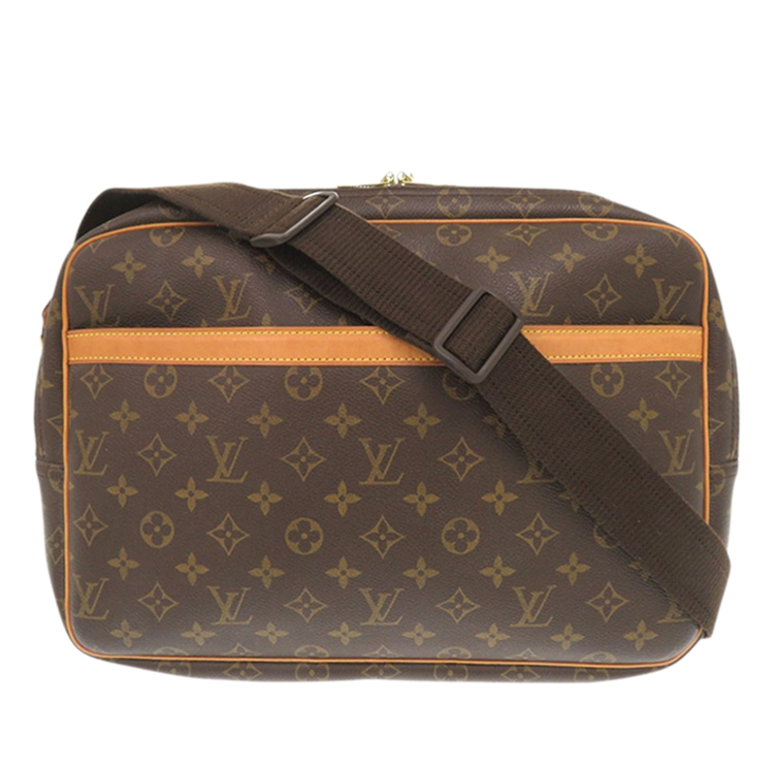 Louis Vuitton Monogram Canvas Reporter GM Shoulder Bag (1 of 18)