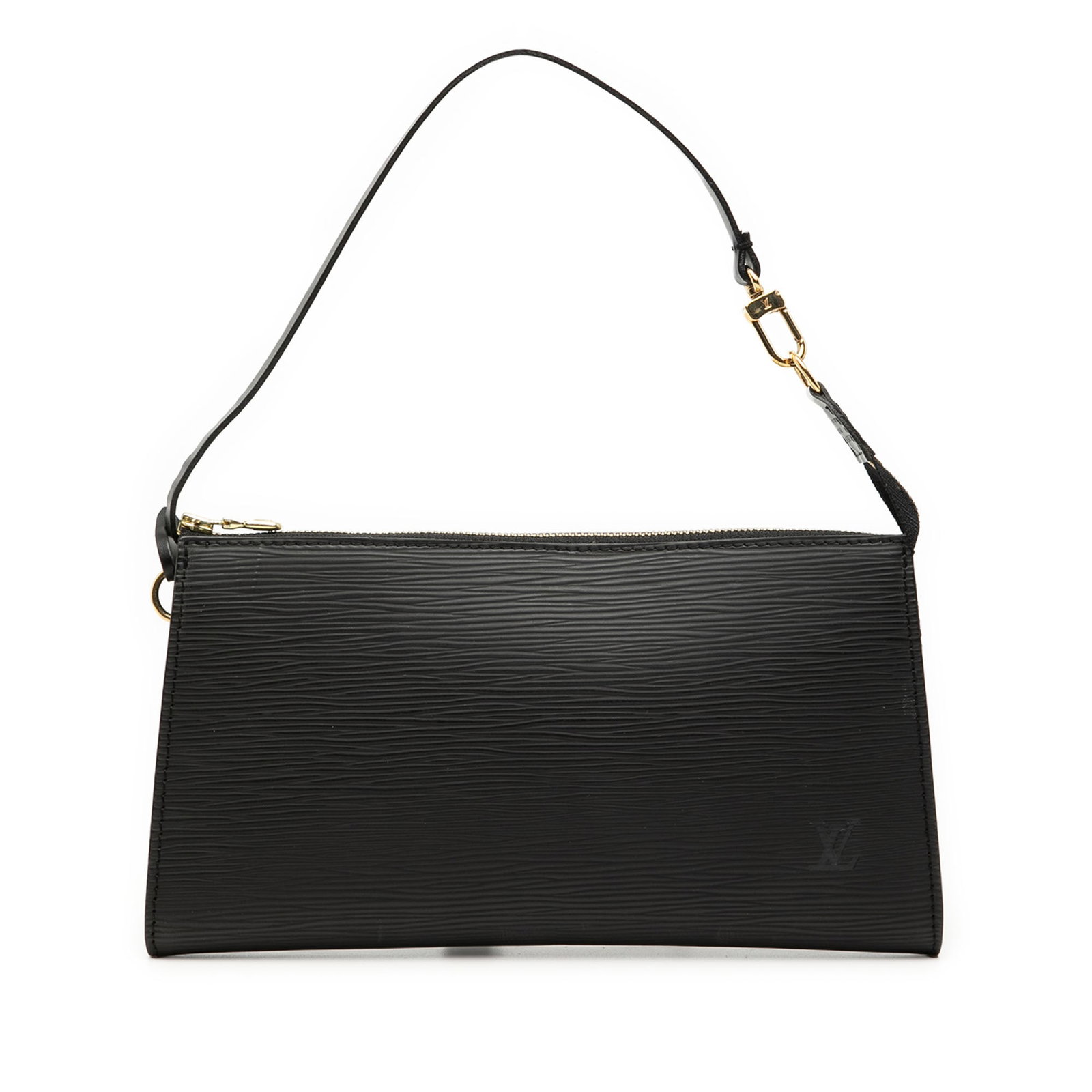 Black Epi Leather Pochette Accessoires Shoulder Bag by Louis Vuitton (1 of 7)
