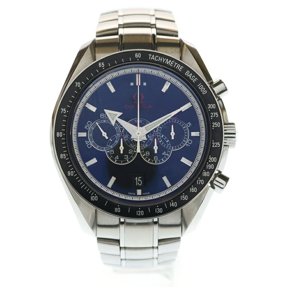 OMEGA Speedmaster Broad Arrow Olympic Chronograph Steel Watch (1 of 6)
