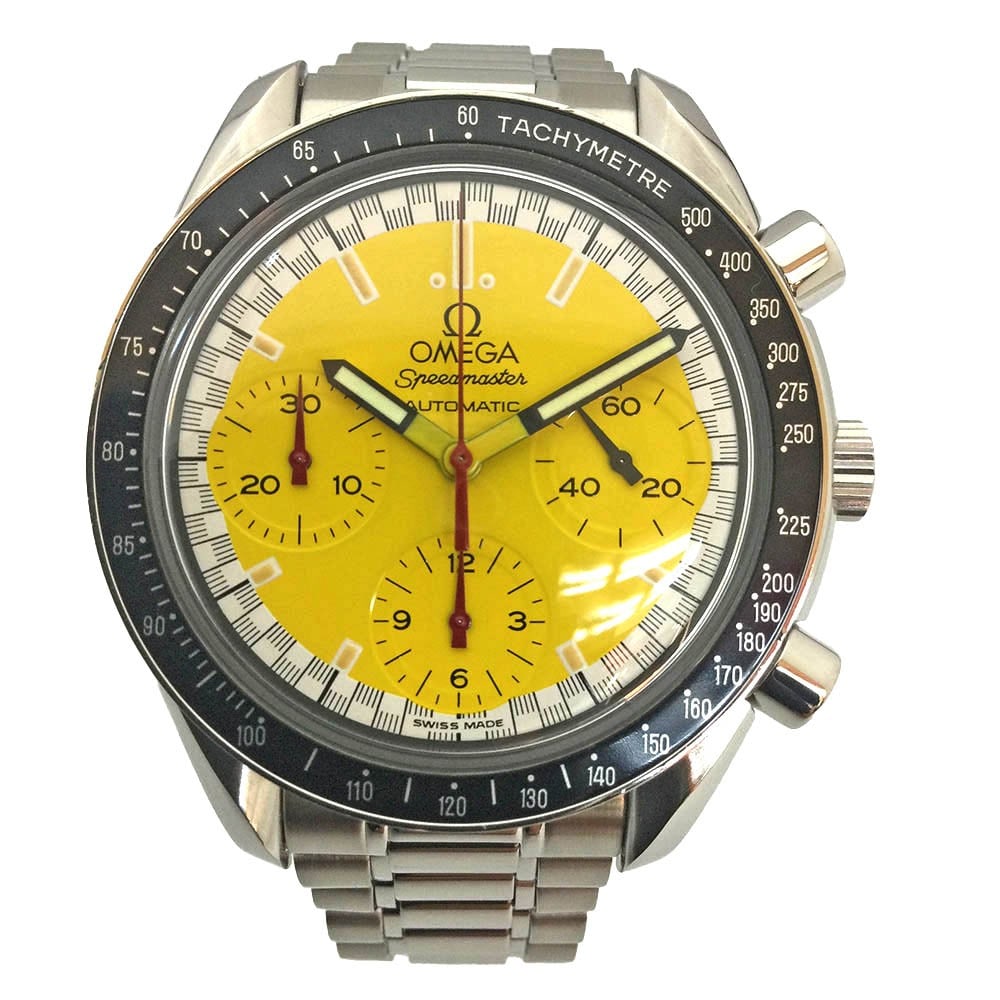 Omega 3510.12 Speedmaster Racing Yellow Dial Chronograph (1 of 14)
