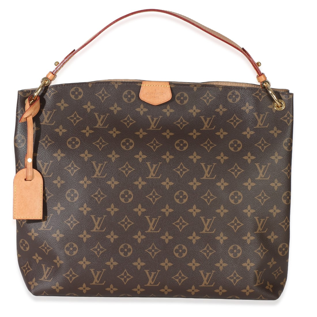 Louis Vuitton Graceful MM Monogram Canvas Shoulder Bag: Louis Vuitton Graceful MM Monogram Canvas Shoulder Bag This Louis Vuitton Monogram Canvas Graceful MM is a pre-owned shoulder bag crafted from signature brown monogram canvas with gold-tone hardware. 