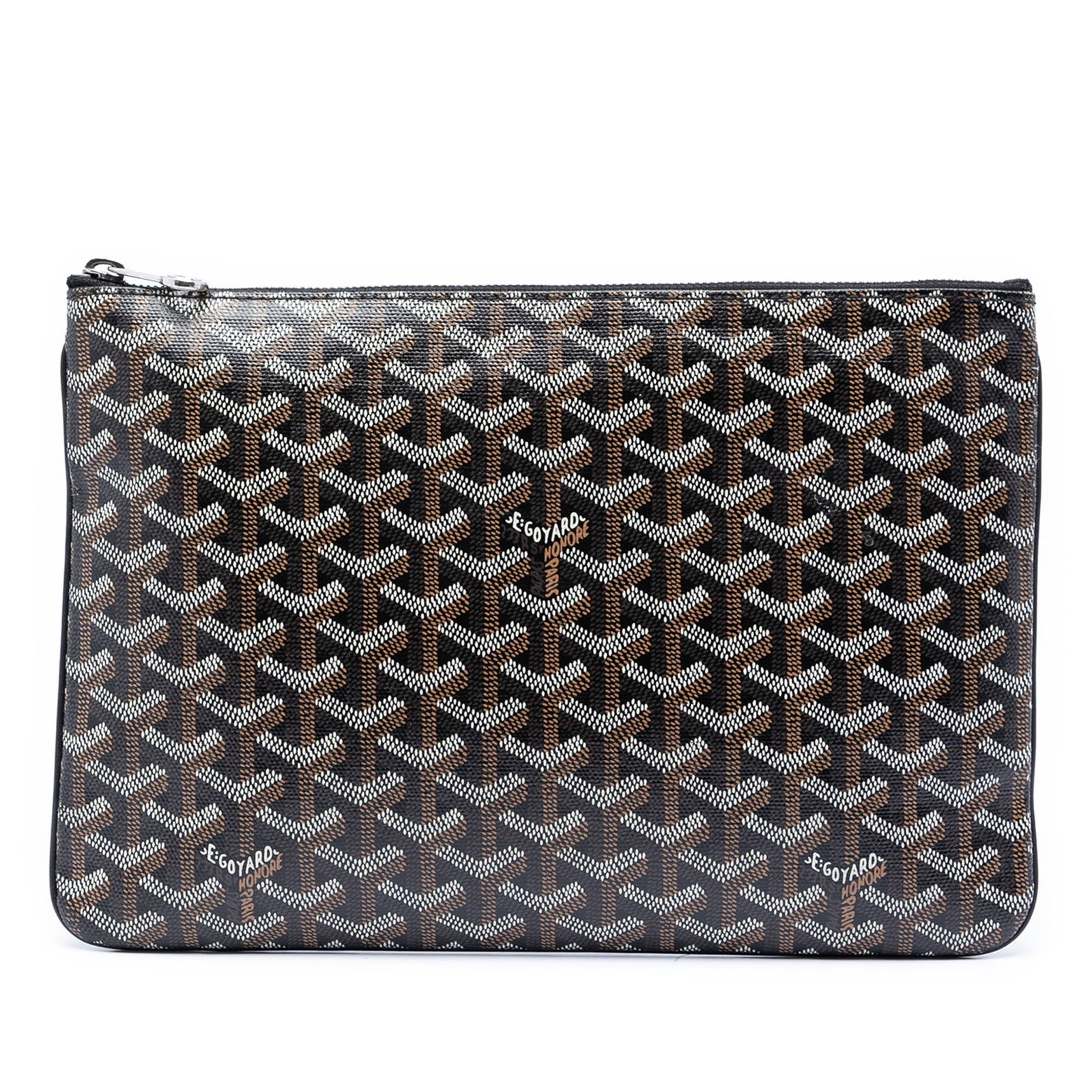 Goyard Senat MM coated canvas zip pouch black (1 of 7)