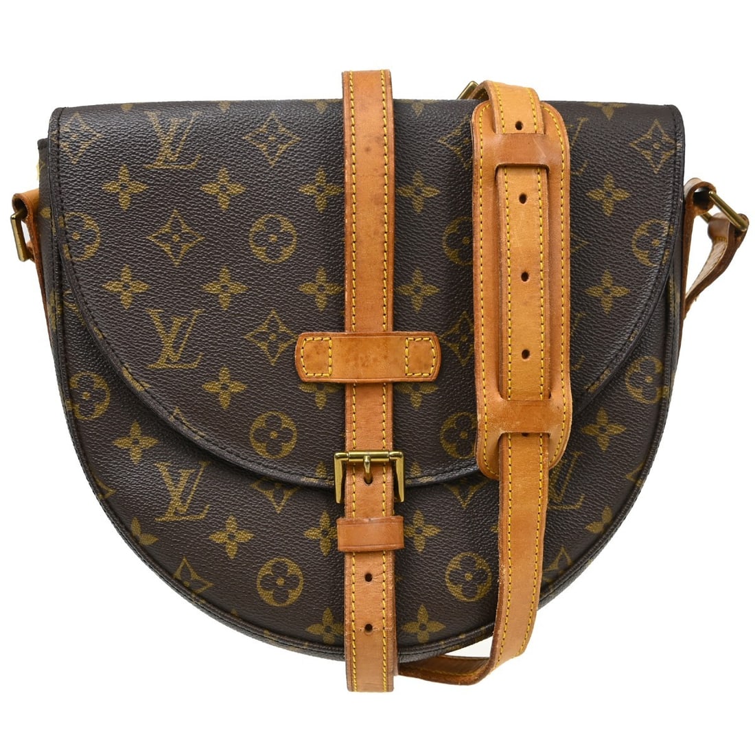 Louis Vuitton Chantilly GM Monogram Canvas Crossbody Bag: Louis Vuitton Chantilly GM Monogram Canvas Crossbody Bag This is a vintage Louis Vuitton Chantilly GM crossbody shoulder bag crafted from monogram canvas leather with brown leather trim. The bag featu