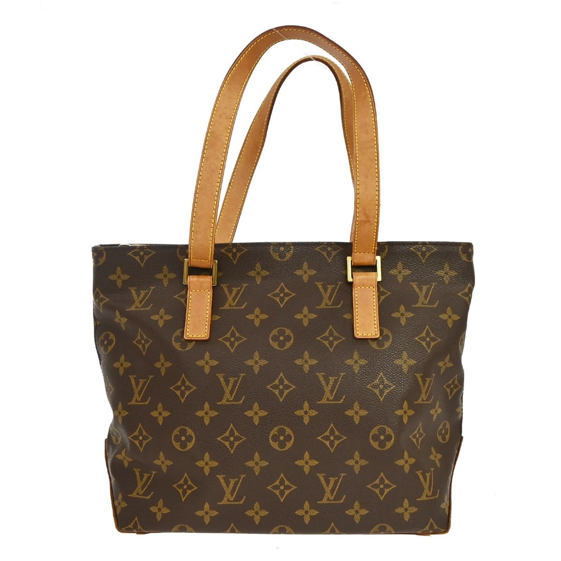 Louis Vuitton Cabas Piano Monogram Tote Bag M51148: Louis Vuitton Cabas Piano Monogram Tote Bag M51148 This Louis Vuitton Cabas Piano tote bag features the iconic monogram canvas with leather accents and gold-plated hardware. Designed for casual occasi