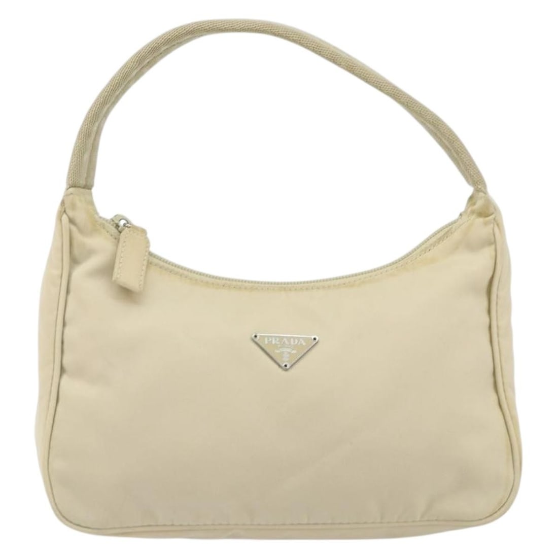 Prada Re Edition 2000 Nylon Hobo Bag Silver: Prada Re Edition 2000 Nylon Hobo Bag Silver This Prada Re-Edition 2000 Hobo bag is crafted from silver nylon and features a classic, minimalist silhouette. Designed for women, it offers a compact yet 