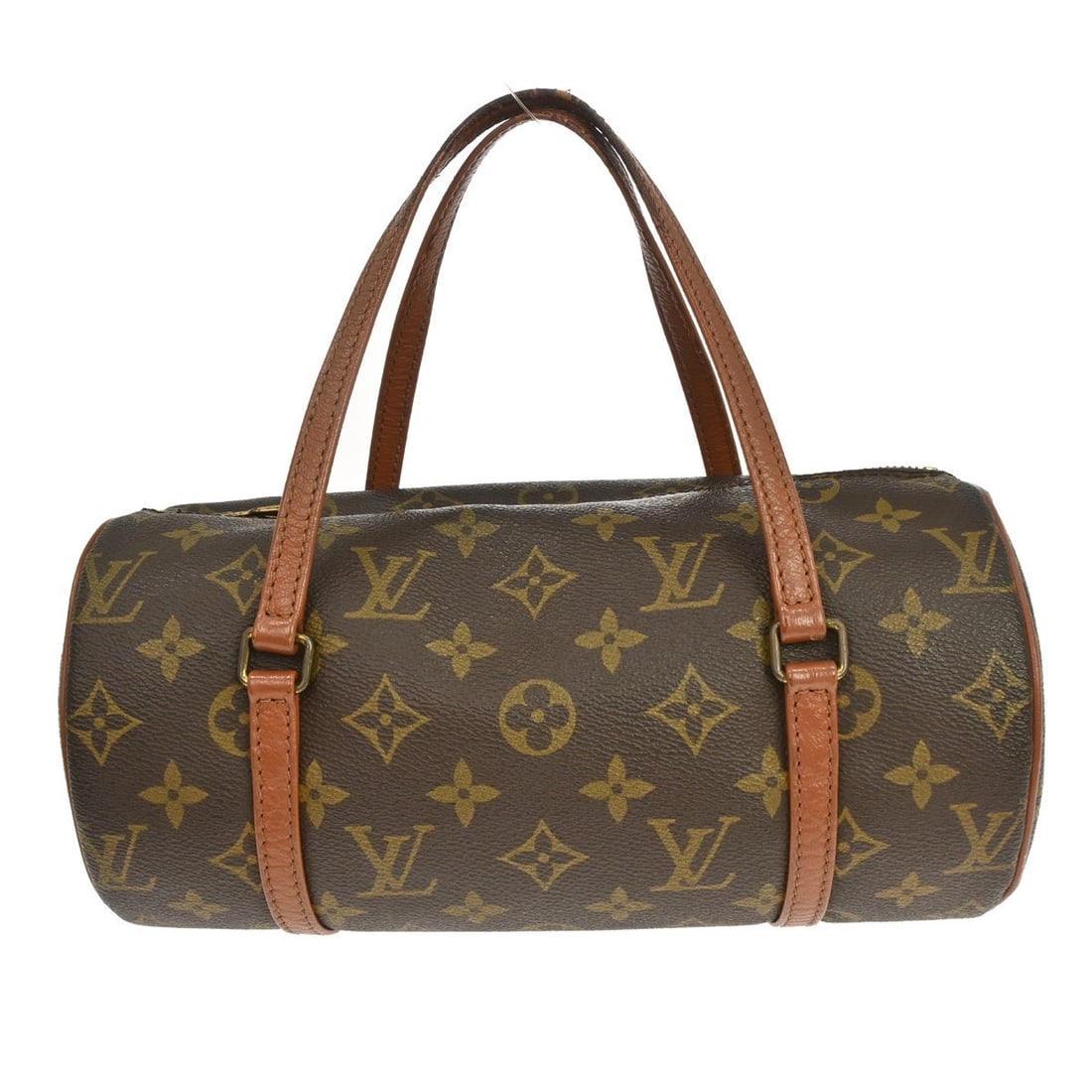 Louis Vuitton Papillon 26 Monogram Canvas Top Handle Bag: Louis Vuitton Papillon 26 Monogram Canvas Top Handle Bag This is a vintage Louis Vuitton Papillon 26 handbag featuring the iconic monogram canvas leather exterior. The bag is medium-sized with double 