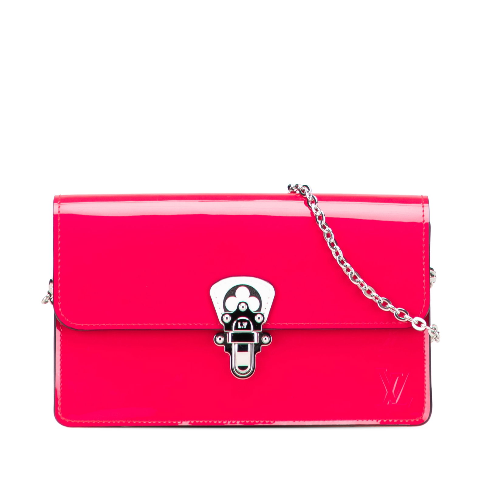 Louis Vuitton Portefeuille Cherrywood Pink Wallet On Chain (1 of 10)