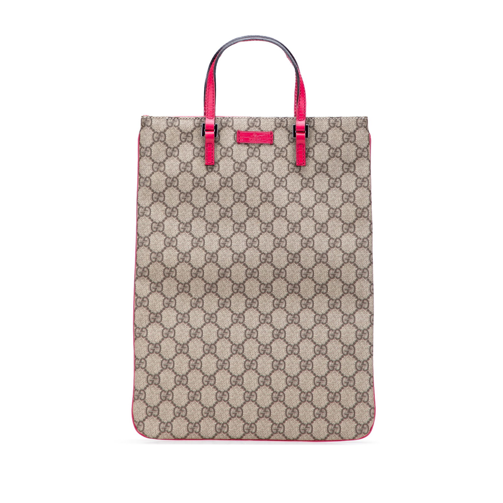 Gucci GG Supreme Tote Brown Coated Canvas Bag (1 of 11)