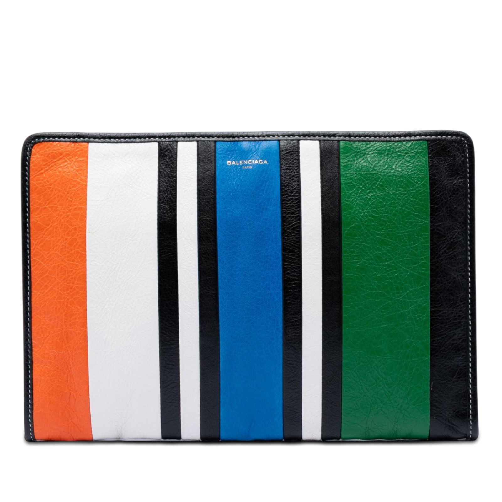 Balenciaga black leather Bazar clutch bag (1 of 7)