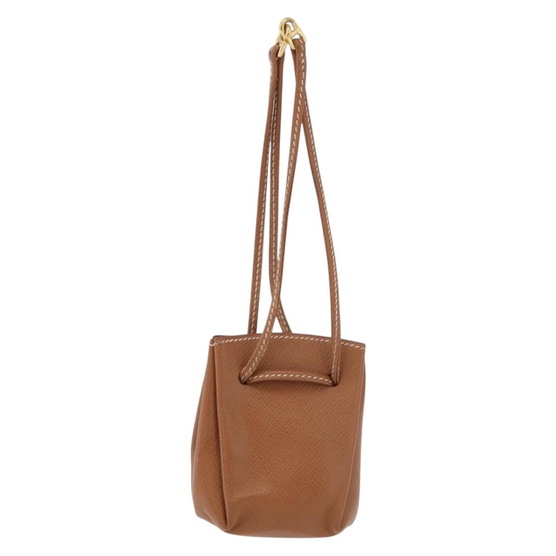 Hermes Vespa Brown Leather Pouch (1 of 17)