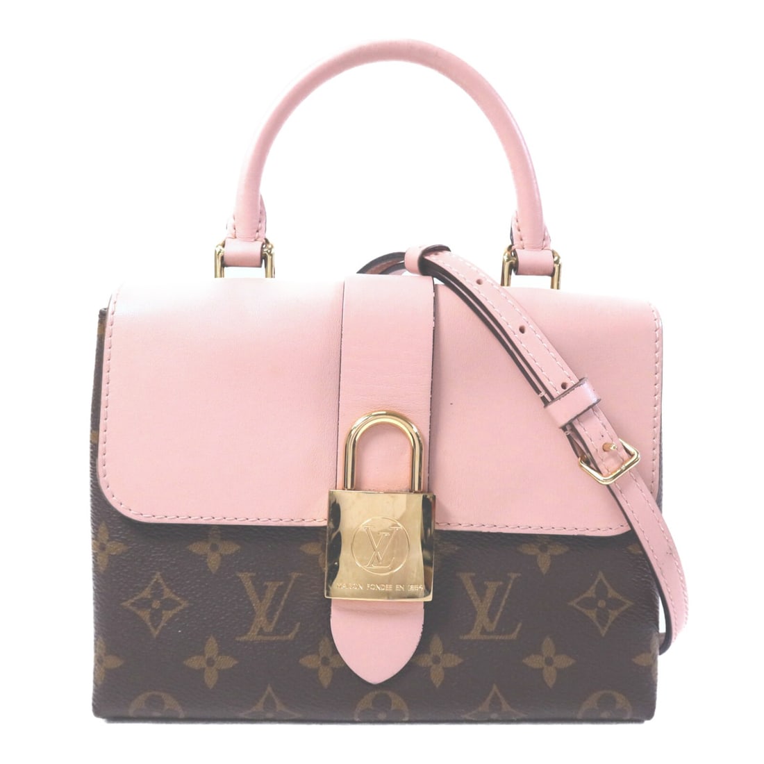 Louis Vuitton Locky BB Pink Monogram 2 Way Shoulder Bag (1 of 15)