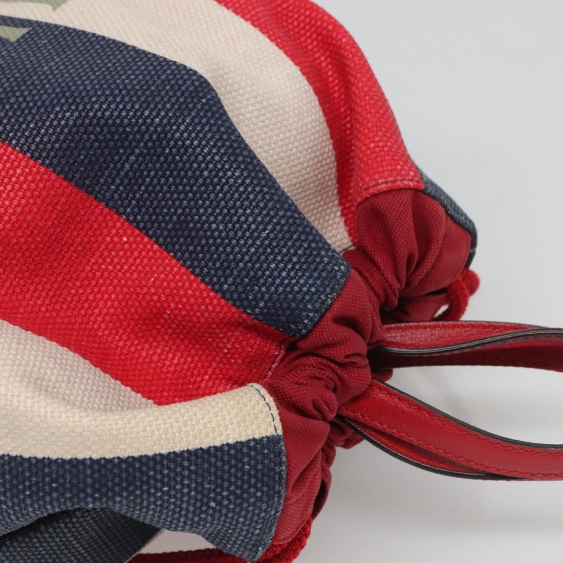 Gucci Logo Drawstring Canvas Backpack Multicolour - 16