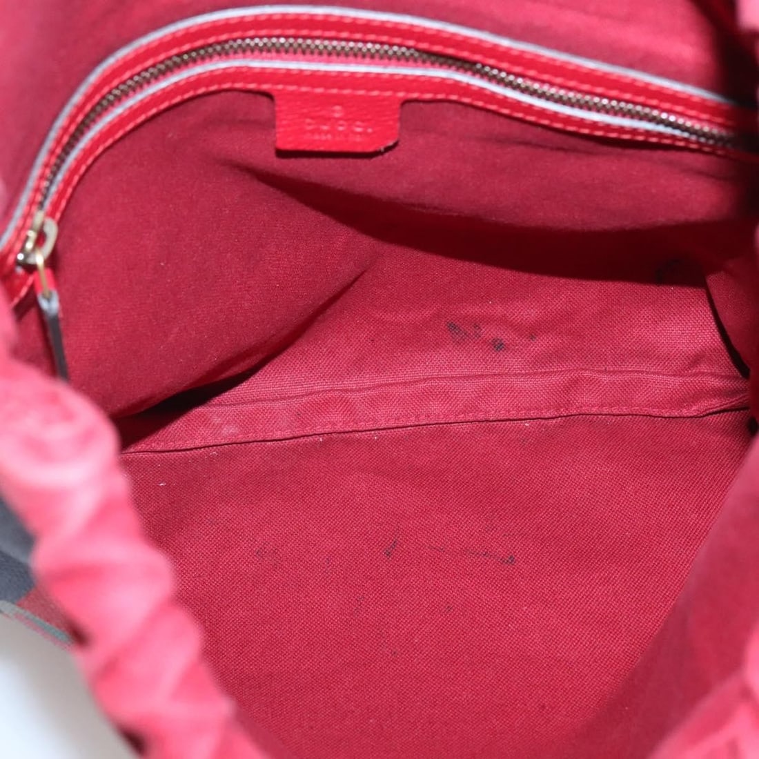 Gucci Logo Drawstring Canvas Backpack Multicolour - 5