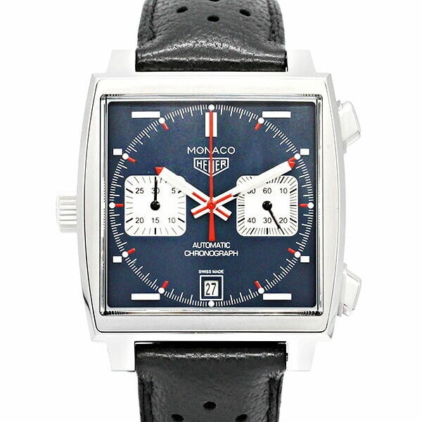 TAG HEUER Monaco Caliber 11 Chronograph Steve McQueen CAW211P.FC6356 Men's Watch (1 of 10)