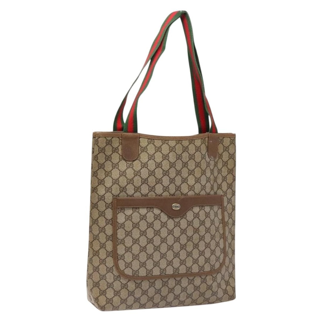 Gucci Sherry Line GG Supreme beige red tote 39 02 003: Gucci Sherry Line GG Supreme beige red tote 39 02 003 This GUCCI GG Supreme Web Sherry Line tote bag features beige and red PVC leather with GG canvas accents. Designed for women, the tote offers a sp