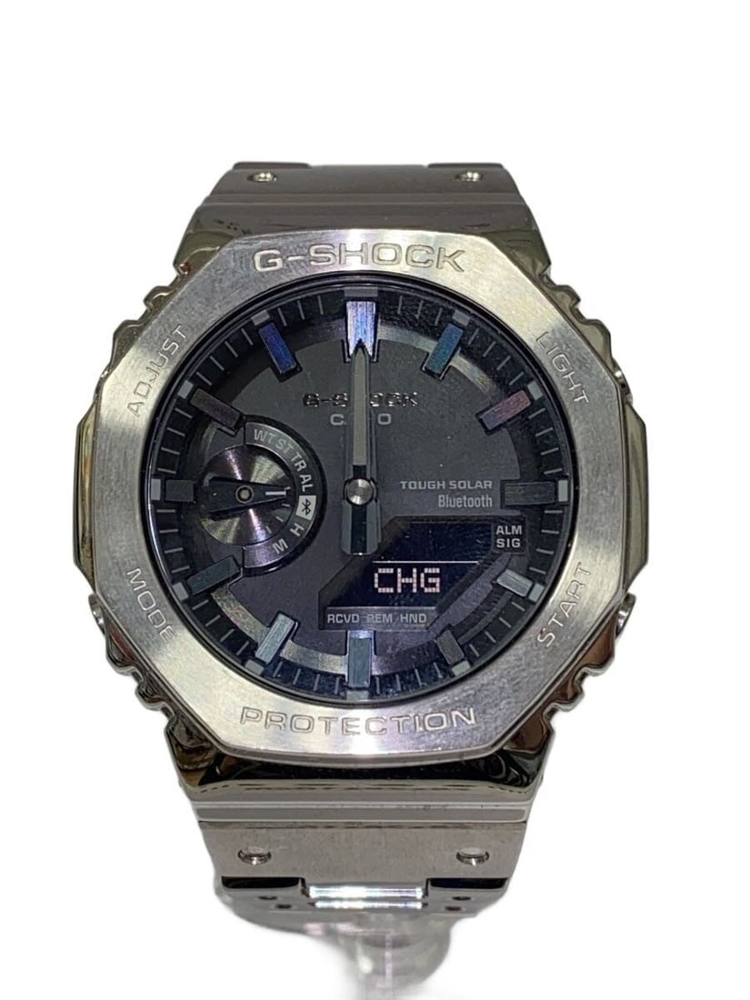 Casio G Shock GM B2100SD 1AJF Full Metal Solar Wristwatch: Casio G Shock GM B2100SD 1AJF Full Metal Solar Wristwatch This is a CASIO G-SHOCK Full Metal 2100 Series wristwatch, model GM-B2100SD-1AJF. Designed for men, it features a robust full metal constructi