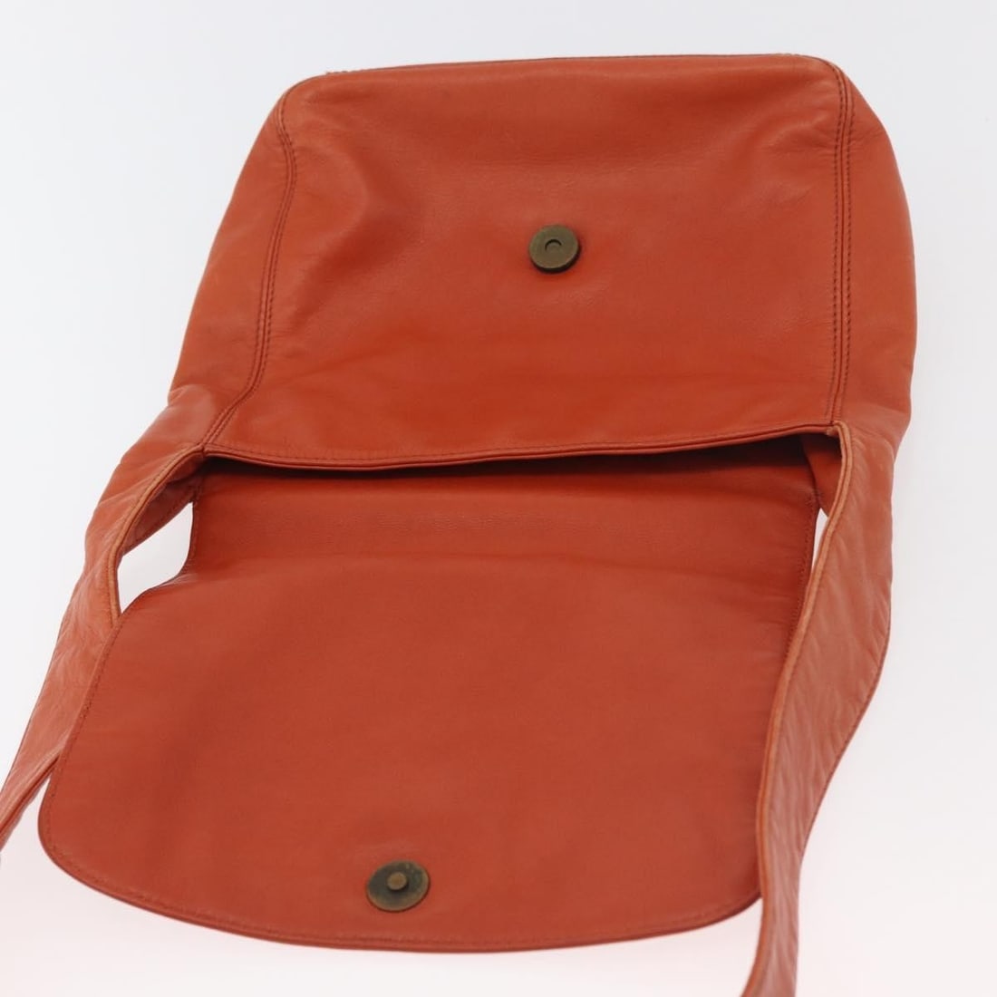 Chanel Orange Leather Patchwork Shoulder Bag - 17