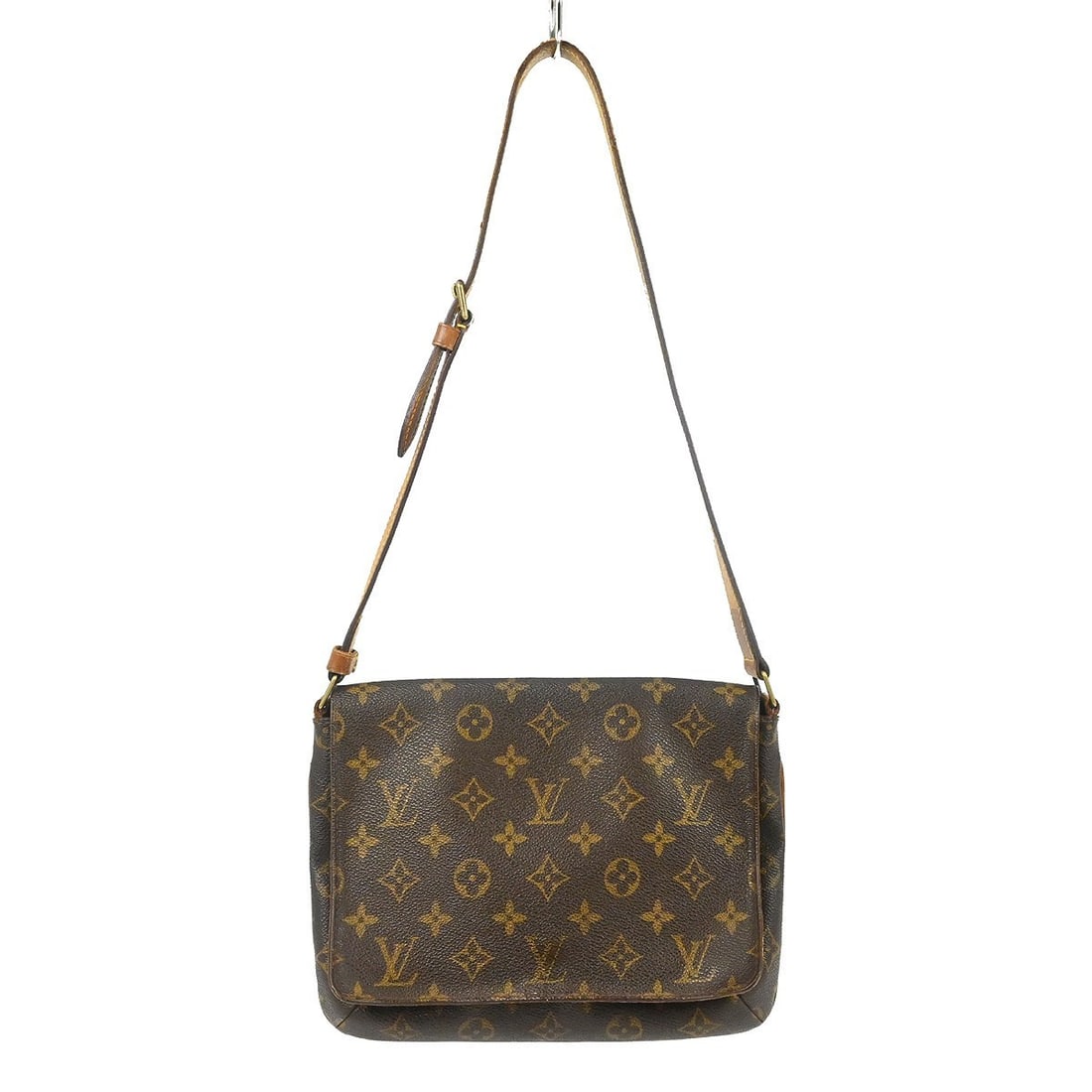 Louis Vuitton Musette Tango monogram canvas shoulder bag M51257: Louis Vuitton Musette Tango monogram canvas shoulder bag M51257 This is a vintage Louis Vuitton Musette Tango short shoulder bag, crafted from the signature monogram canvas with a brown exterior and b