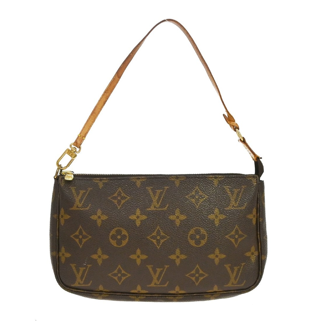 Louis Vuitton Monogram Pochette Accessoires Brown Pouch M51980 (1 of 13)