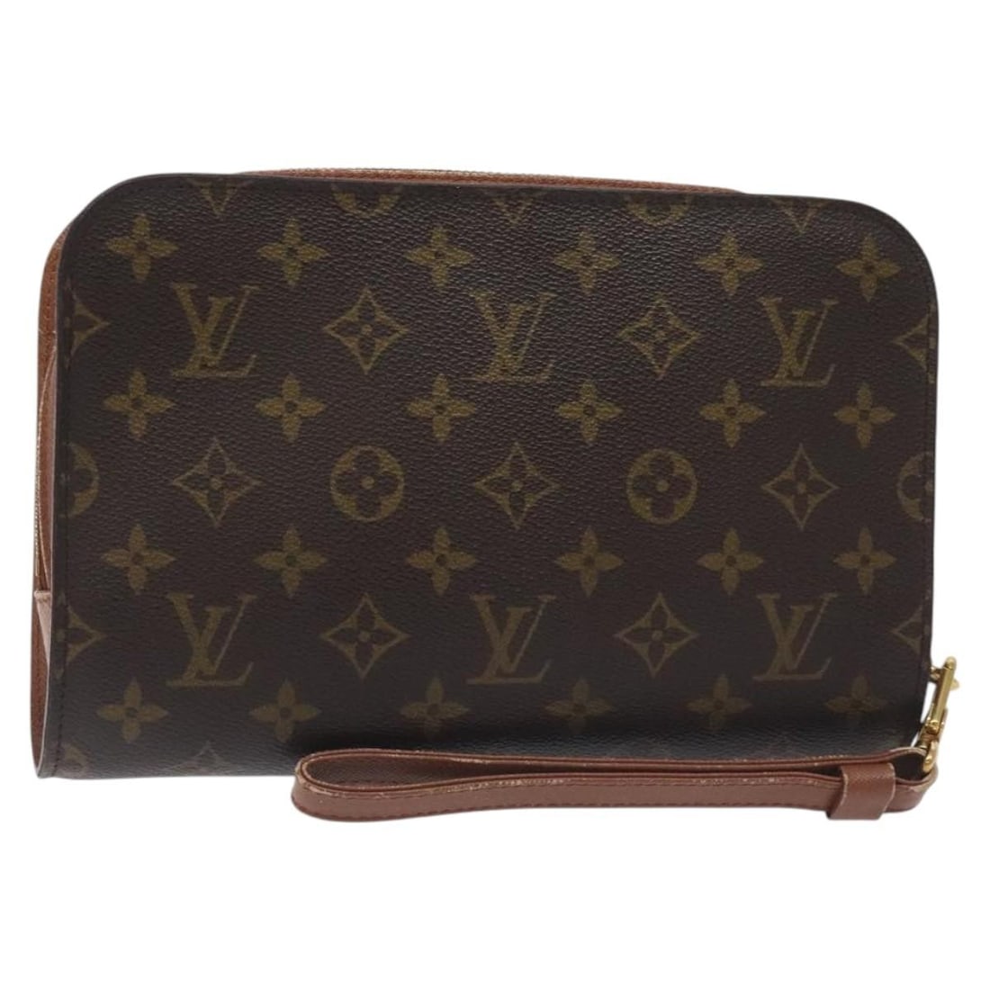 Authentic LOUIS VUITTON Monogram Orsay Clutch Bag M51790 France (1 of 18)