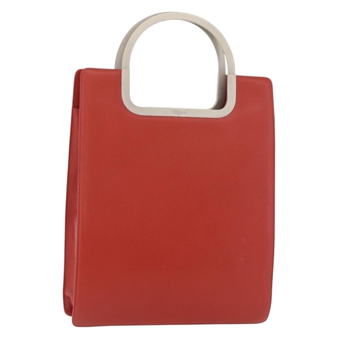 Chloe red leather women s handbag Italy: Chloe red leather women s handbag Italy This Chloe handbag is crafted from red leather and features a structured silhouette. Designed for women, it offers a handle drop of approximately 12 cm (4.7 inc