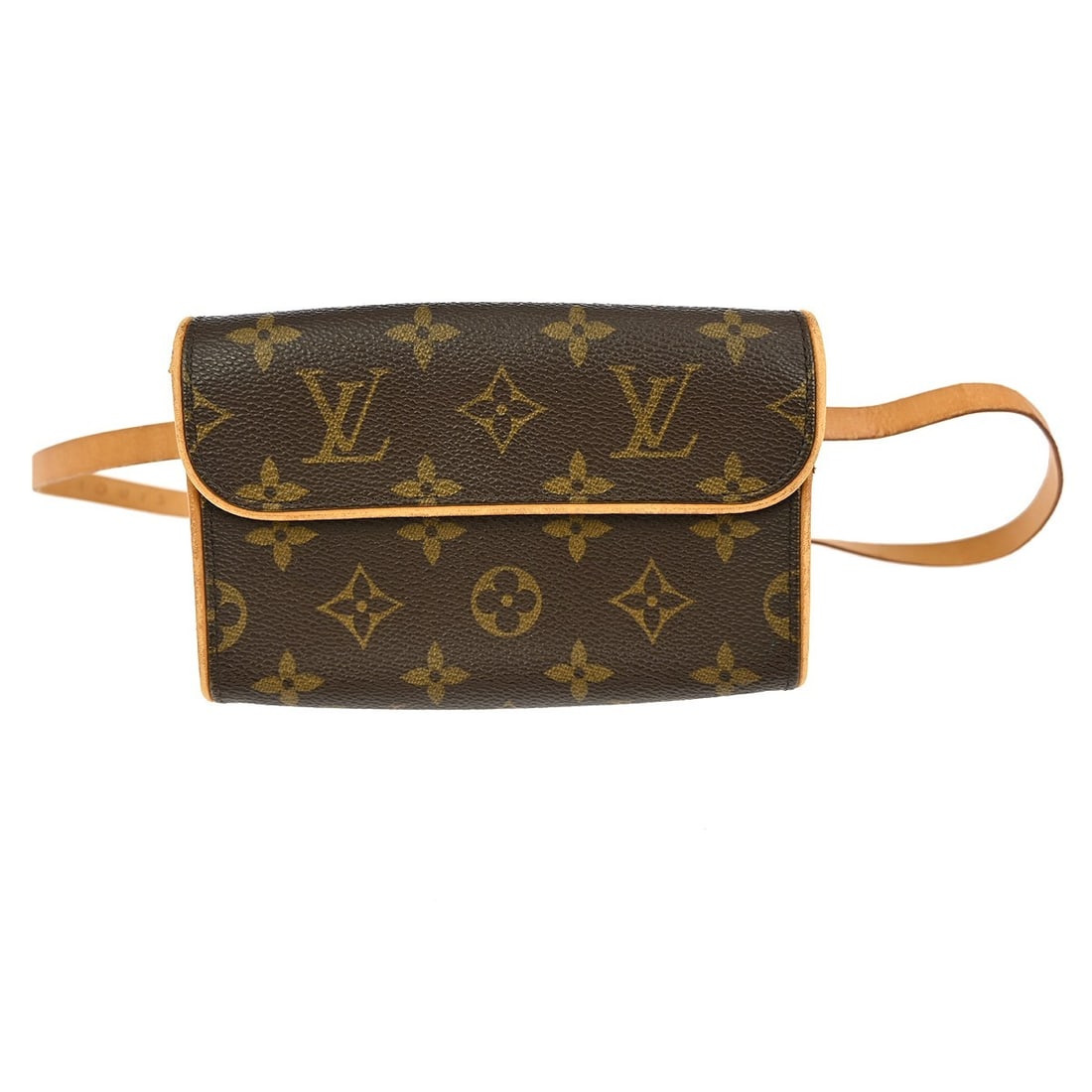 Louis Vuitton Monogram Pochette Florentine Bum Bag: Louis Vuitton Monogram Pochette Florentine Bum Bag This Louis Vuitton Pochette Florentine bum bag features the iconic monogram canvas leather exterior with a magnetic snap closure and adjustable leath