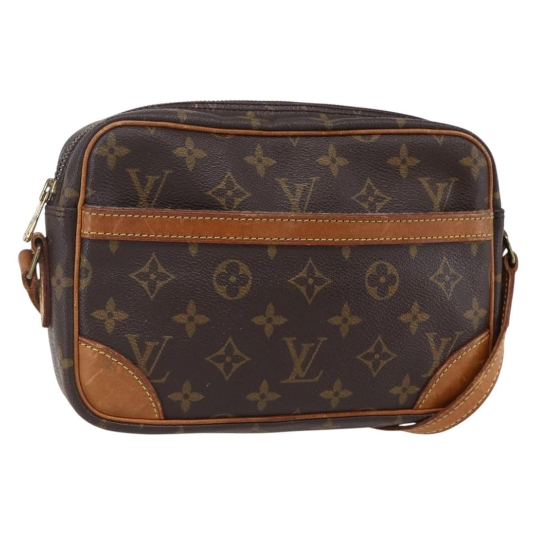 LOUIS VUITTON Monogram Trocadero 23 Shoulder Bag M51276 Authentic (1 of 18)