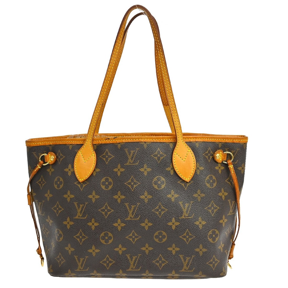Louis Vuitton Neverfull PM Monogram Canvas Tote Bag: Louis Vuitton Neverfull PM Monogram Canvas Tote Bag This Louis Vuitton Monogram Neverfull PM tote handbag features the iconic monogram canvas with leather trim and double handles. Designed in a medium