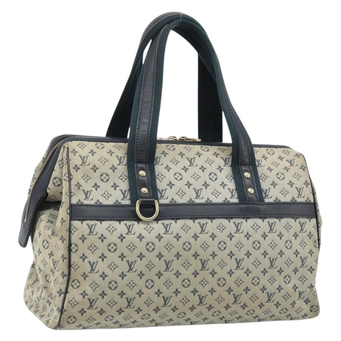 Louis Vuitton Josephine GM Blue Monogram Mini Canvas Handbag M92211 (1 of 18)