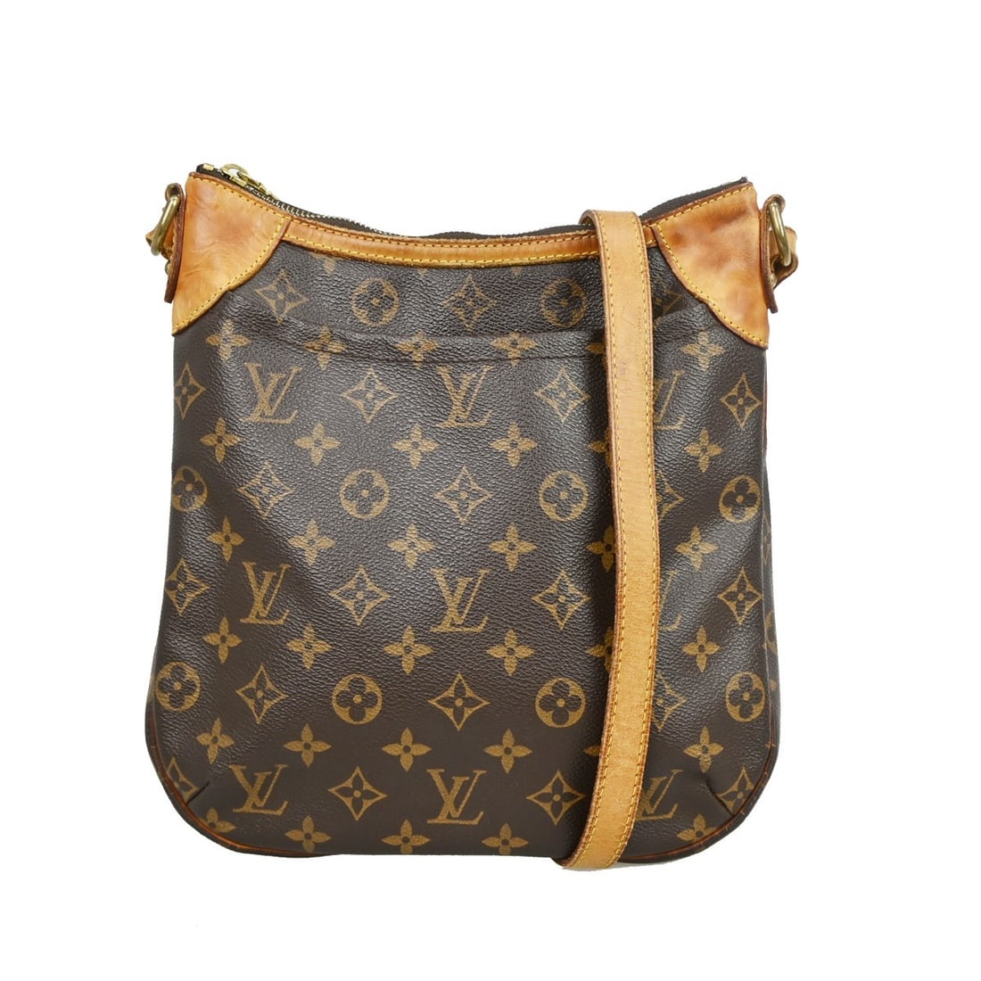 Louis Vuitton Odeon PM Monogram Crossbody Bag M56390: Louis Vuitton Odeon PM Monogram Crossbody Bag M56390 This Louis Vuitton Odeon PM shoulder bag features the iconic monogram canvas with a brown canvas lining. Designed in a medium size, it offers a zip