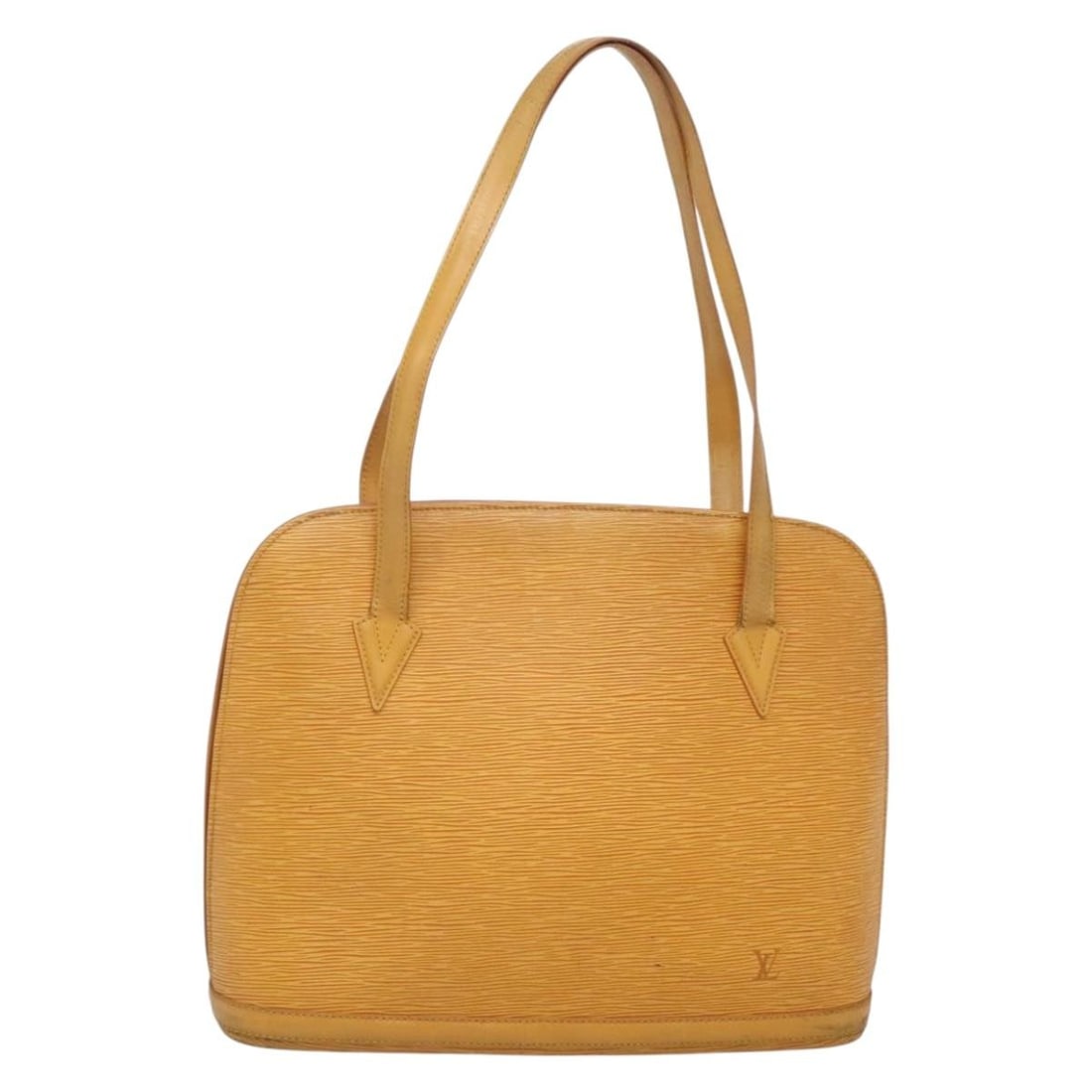 LOUIS VUITTON Epi Lussac Yellow Shoulder Bag M52289 Auth (1 of 18)