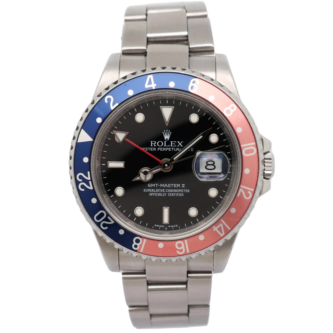 Rolex GMT Master II 16710T Pepsi 40mm Steel Automatic Men's Watch (1 of 6)