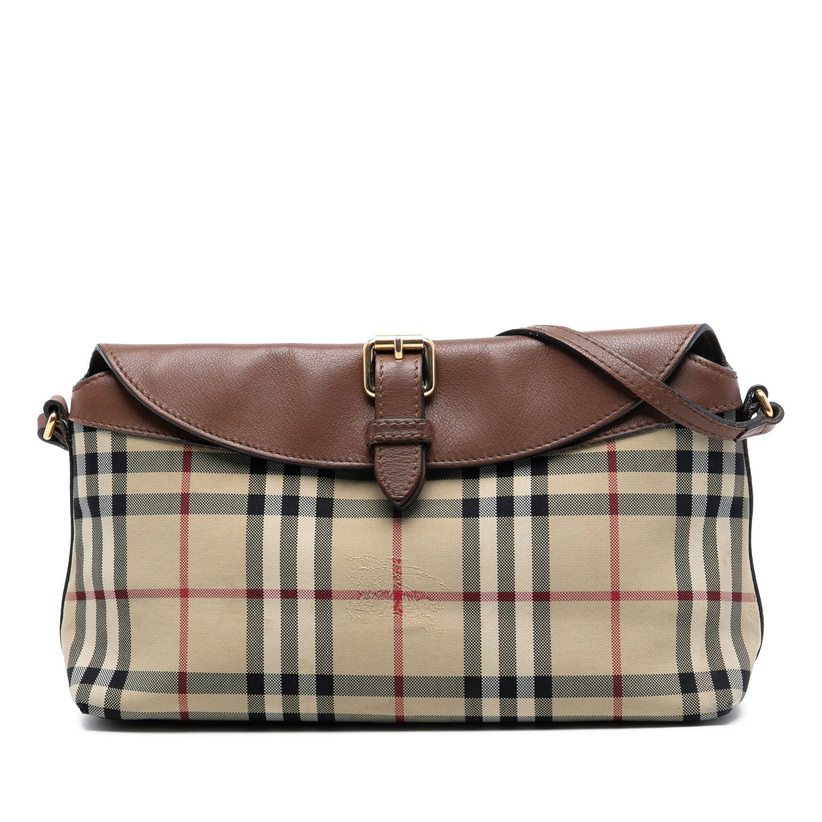 Burberry Leah Crossbody Bag in Haymarket Check Coated Canvas and Leather: Burberry Leah Crossbody Bag in Haymarket Check Coated Canvas and Leather This Burberry Haymarket Check Leah Crossbody bag features a coated canvas body with the signature Haymarket check pattern and l